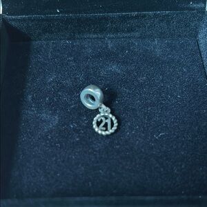 Pandora Retired 21 Dangle Charm